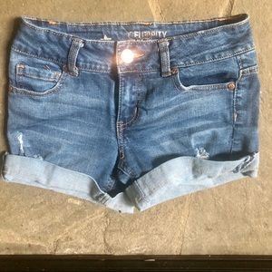 Celebrity Pink Jean shorts